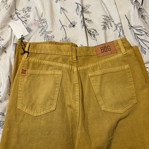 nwt yellow bdg jeans size 31